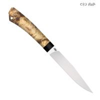 Заноза, карельская береза, с ввертышем, клиновая срезка