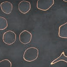 композит светящийся и изменяющий цвет с микросеткой соты