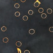 композит светящийся и изменяющий цвет с микросеткой луна