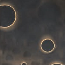 композит с латунной микросеткой луна, черный