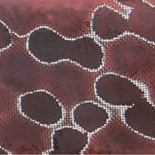 композит с алюминиевой микросеткой соты, красный